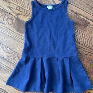 Girls' Crewcuts Navy Ponte Uniform Dress size 4